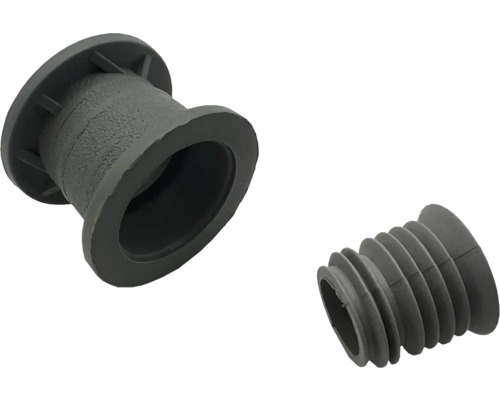 Nagel Ankernagel Haromac Ø 22 mm 26 mm x 0 mm 50 Stück Zwei graue Abflussrohrverbinder