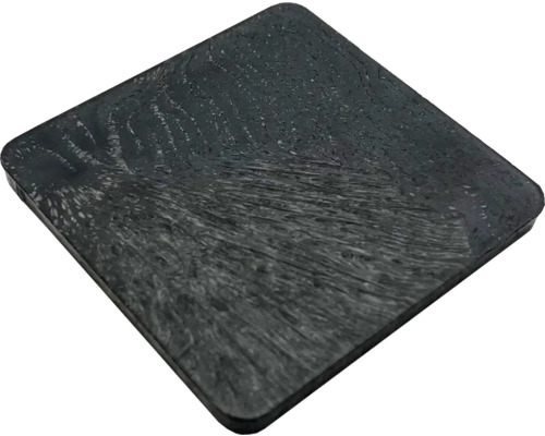 HAROMAC Unterlegplatten DRUNTER-X 5 mm Pack = 10 St Quadratische Untersetzer aus Holz