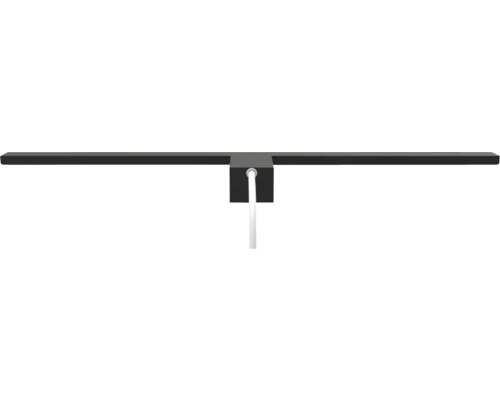 Schwarze LED-Aufsatzleuchte mit Kabel