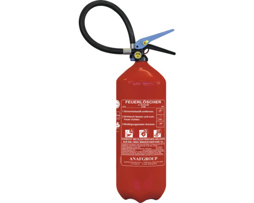 Feuerlöscher Schaum 6kg ABF Feuerlöscher mit Schlauch und Bedienungsanleitung