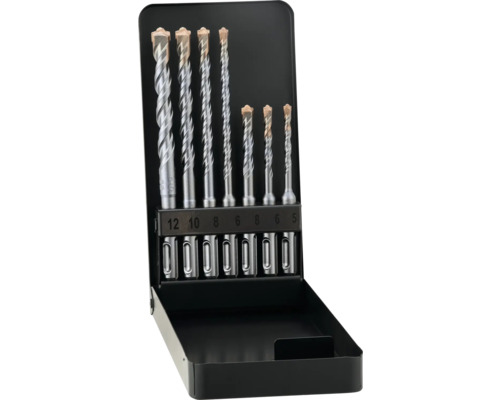 SDS Plus Hammerbohrer Set Alpen 7-tlg