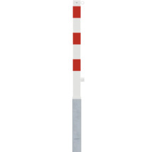Sperrpfosten mit Warnstreifen