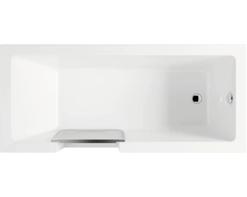 Aufnahme einer Badewanne von oben