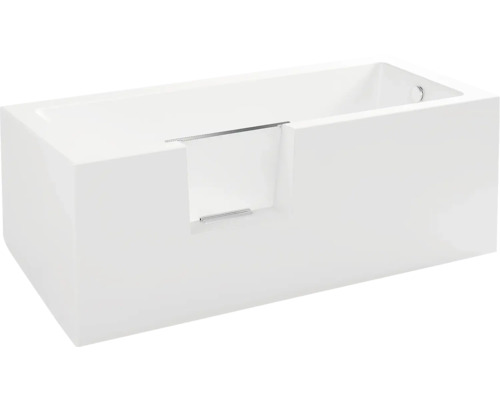 Rechteckige Badewanne mit Wannentür für barrierefreien Zugang