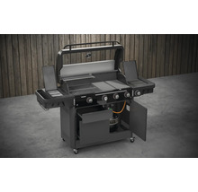 Gasgrill mit mehreren Brennern und Stauraum für den Außenbereich