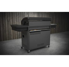 Grillwagen mit Ablageflächen und Rollen