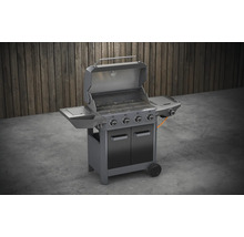 Gasgrill mit vier Brennern, Grillrost und Unterschrank
