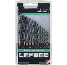Alpen Sprint Master TM 13 Spiralbohrer Set, 13-teilig