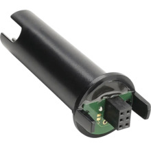 Schwarzer Sensor für Gartenbewässerung