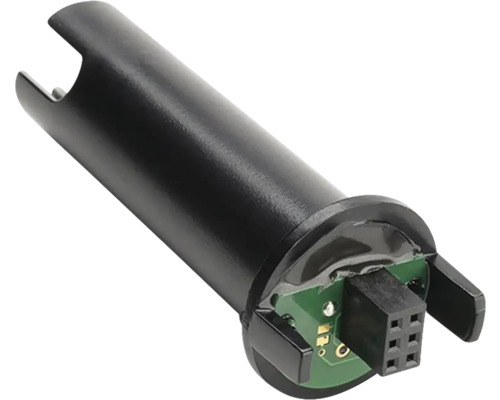 Schwarzer Sensor für Gartenbewässerung