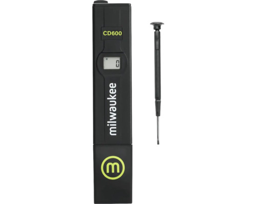 Messgerät Aquarium Milwaukee CD 600 TDS Meter Wasseranalyse von gelösten Stoffen Milwaukee CD600 Messgerät mit Schraubenzieher