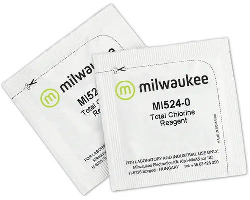 Wassertest Aquarium Milwaukee MI524-25 Pulverreagenz freies Chlor (25 Stück) Wasseranalyse