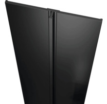 Schwarzes Verbindungsstück für Paneele