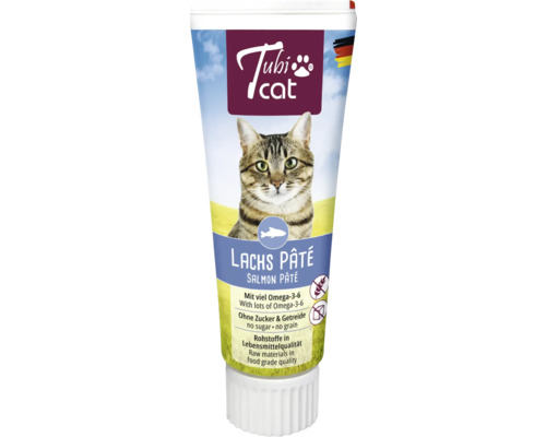 Katze Tubicat 75 g Tubi Cat Lachspaste für Katzen
