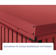 Dachrahmen für EcoStar Gerätehäuser mit Pultdach