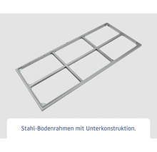 Stahl Bodenrahmen mit Unterkonstruktion
