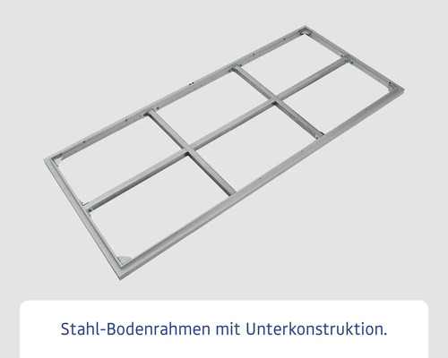 Stahl Bodenrahmen mit Unterkonstruktion