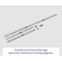 Aluminiumprofile und Zubehör für eine einfache Montage