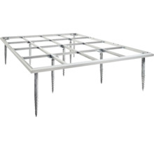 Metallrahmen mit Schraubfundament für Gartenhaus