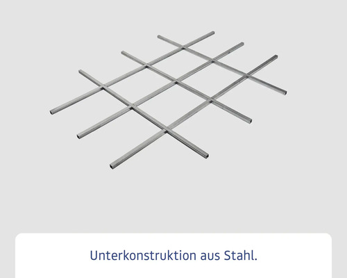 Stahl Unterkonstruktion