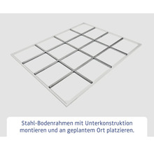 Stahl Bodenrahmen mit Unterkonstruktion