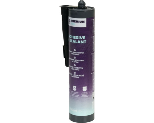 Premium Klebstoff und Dichtstoff für EPDM in einer Kartusche
