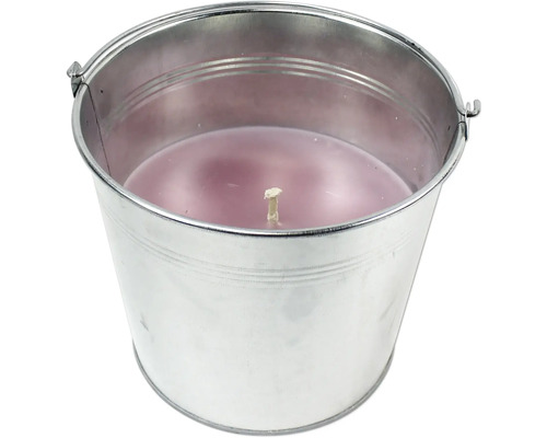 Outdoorkerze Duftkerze Citronella Ø 18 x 15 cm pink