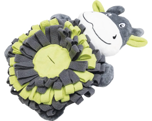 Hundespielzeug Kuh mit Schnüffelteppich