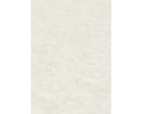 Vinylboden Cremona Marmor EDF300 Creme Fliesenoptik Klickverbindung 1292 x 327 x 7,5 mm