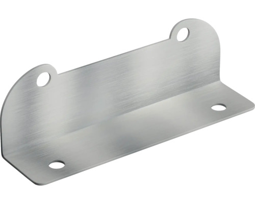 Winkelverbinder aus Metall mit Befestigungslöchern