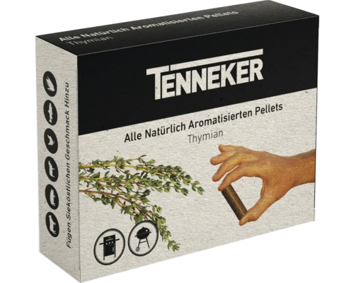 TENNEKER Räucherpellets Thymian, 4 Stück