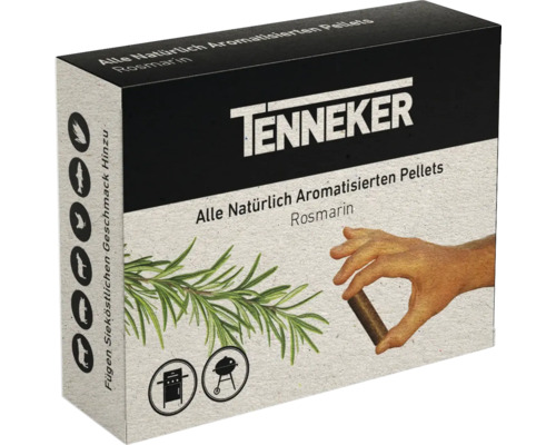 TENNEKER Räucherpellets Rosmarin, 4 Stück