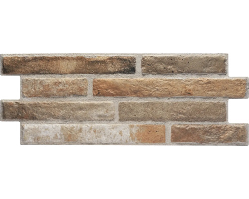 Feinsteinzeug Verblendstein Klimex UltraStrong 16x40 cm braun Dekorfliese in Steinoptik für Wandverkleidung