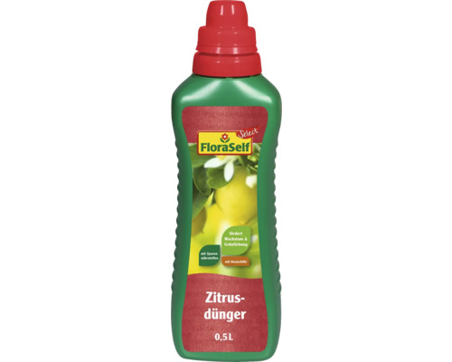 FloraSelf Zitrusdünger in einer 0,5 Liter Flasche FloraSelf Zitrusdünger in einer 0,5 Liter Flasche