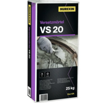 Murexin Versetzmörtel VS 20, 25 Kilogramm Sack
