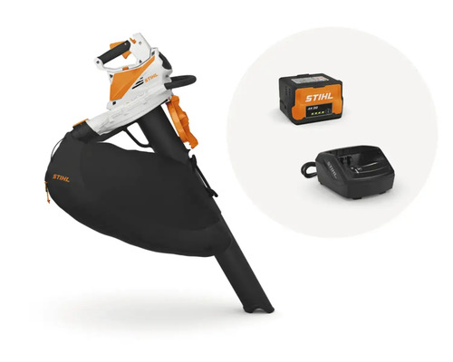 Akkusauger mit Akku und Ladegerät