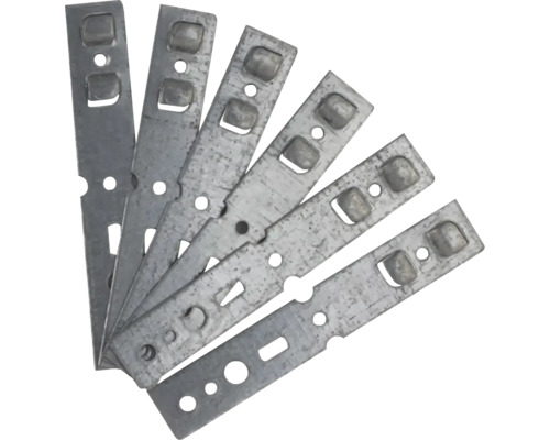 Montageanker x verzinktes metall 6 Stück