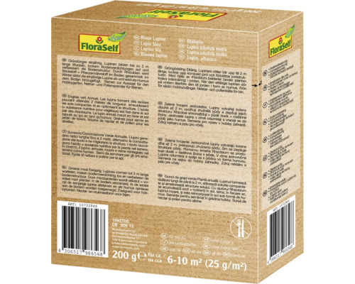 FloraSelf Blaue Lupine Packung