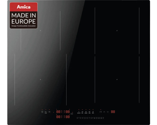 Induktionskochfeld Amica KMI 772 660 C 59,2x52,2 cm 4 Kochzonen rahmenlos
