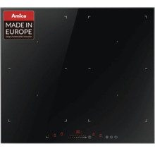 Amica Induktionskochfeld mit Made in Europe Kennzeichen.