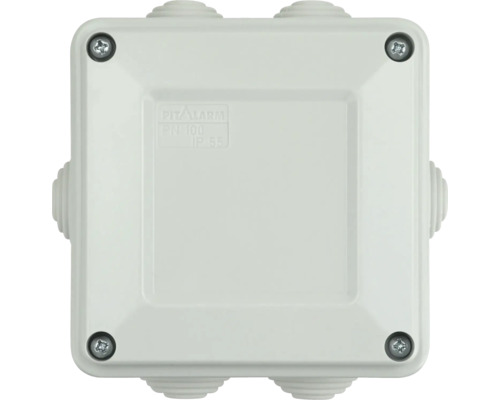 Abzweigdose aus Kunststoff mit Schrauben