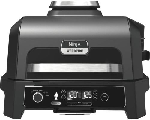 Ninja Woodfire Elektrogrill mit Bedienfeld