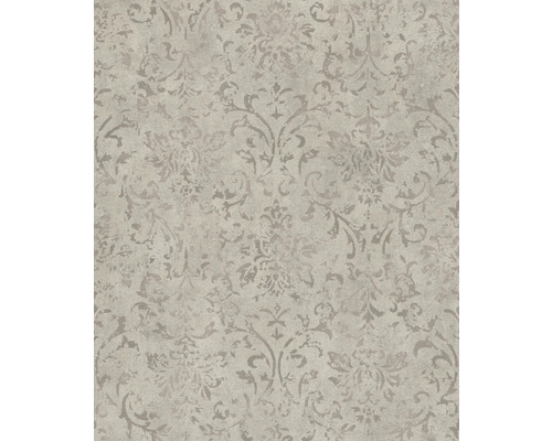 Vliestapete City Glow ornament hell goldbraun Tapete mit floralem Ornamentmuster