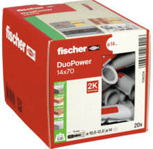 Fischer Dübel DuoPower 14x70, 20 Stück in einer Packung