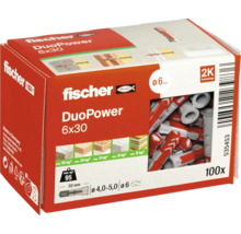 Fischer DuoPower 6x30 Dübel, 100er Packung