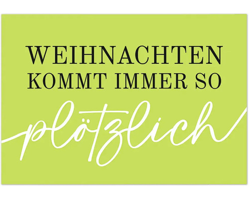 Weihnachten Kommt Immer So Plotzlich