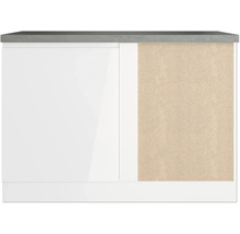 Waschtischunterschrank mit einer Tür und einer Arbeitsplatte