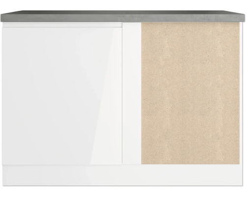 Waschtischunterschrank mit einer Tür und einer Arbeitsplatte