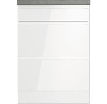 Waschbeckenunterschrank mit drei Schubladen und Ablage