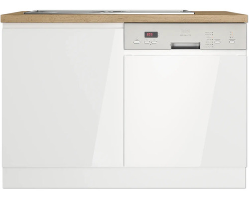 Geschirrspüler mit Bedienfeld unter einer Arbeitsplatte
